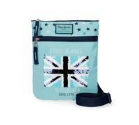 Bolso bandolera rectangular Cuore azul - Pepe Jeans