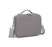 Bolso bandolera resistente a los golpes y a la presión para DJI Lito X11, estuche organizador robusto de material grueso, bolsa protectora portátil para accesorios, gris negro, 24 x 20 x 8 cm (gris)
