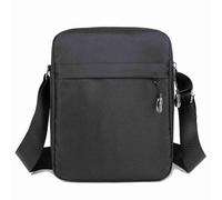 Bolso Bandolera Resistente Al Desgarro con Correa Ajustable, 1 Bolsillo Principal con Cremallera y 2 Bolsillos Delanteros para IR de Compras y Viajar (8005)