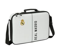 Bolso Bandolera Safta Real Madrid 1ª Equipación 6 L Negro Blanco
