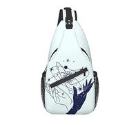 Bolso Bandolera Tarot Magic Boho Sun Witch Senderismo Mochila Crossbody Hombro Mochila Viaje Cofre Pack para Hombres Mujeres