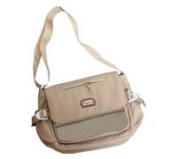 Bolso bandolera transparente Itabag para estudiantes, estilo japonés, mensajeros para uso diario, para exhibición de pines, bandolera japonesa transparente, Amarillo, One Size