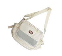 Bolso bandolera transparente Itabag para estudiantes, estilo japonés, mensajeros para uso diario, para exhibición de pines, bandolera japonesa transparente, beige, One Size