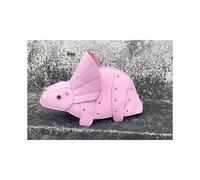 Bolso bandolera Triceratops Mini rosa para mujer, bolso de mano y cartera, bolso de hombro con cadena