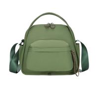 Bolso Bandolera Veluna - Bolso Bandolera Mujer | Osa Casual con Cremallera de Nylon, Bořsa a Tracola de Gran Capacidad para Viajes, Escuela, Trabajo, Viajar, Rutina Urbana, Estilo de, verde, Fare