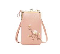 Bolso - Bolso de pecho con | PUOGLIO CELLE PHE CELLE CON INDERNA AJUSTABLE | Puertas de hombro casuales ligeras para viajes, senderismo, uso diario | Bolso de arnés d, rosa,