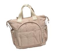 Bolso cambiador de pañales para bebé, elegante bolso de mano para mamá, mochila de gran capacidad, correa de hombro ajustable para viajes