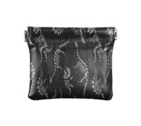 Bolso cambiador de piel sintética impermeable para niñas, mujeres, mujeres, dinosaurios, esqueletos, Varios colores, 1 size, Moderno / Equipada