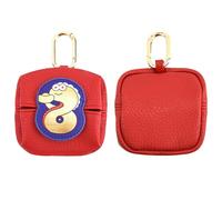 Bolso cambiador de serpiente de dibujos animados, cartera de serpiente de mascota china, monedero pequeño para mujeres, bonita bolsa de almacenamiento para niñas, bolsa versátil para llavero,