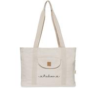 Jollein Bolso cambiador Shopper - Twill, Natural - Algodón - Bolsa para cochecito - Bolsa de bebé Multifuncional - Beige Claro