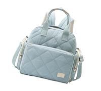 Bolso cambiador llevar bolsos de hombro resistentes de gran capacidad MOM a prueba de salpicaduras de varios compartimentos, mochila práctica bolsa de moda para padres