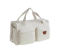 Bolso cambiador para cochecito, de almacenamiento con cremallera para soporte de pañales, correas ajustables para la , para mamá, nuevos padres, viajes, viajes de fin de semana, negocios
