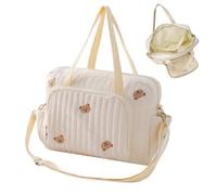 Bolso cambiador para mujer | organizador de almacenamiento portátil grande | para pañales de maternidad de viaje | para toallitas húmedas, ropa, mamá, papá, mujeres, padres, entrega al