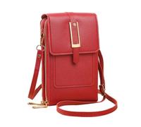 Bolso Cartera Móvil Pantalla Táctil Cremallera Suave Cuero PU Impermeable | Bolso Portátil para Teléfono y Cartera Mujer Hogar Oficina Viajes Aire Camping Compras, Playa, Ciclismo