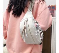 Bolso Casual de Nylon para Mujer 2024 Bolso Cruzado de Moda Bolso Deportivo de Pecho para Mujer Bolso de Cintura Versátil de 1 pieza