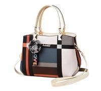 Bolso clásico hobo - bolso de hombro, correa de embrague de moda, piel sintética con correa para mujer, elegante bolsa de viaje para residencia, apartamento, oficina, desplazamiento informal, diario