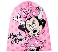 Bolso con cordón Minnie Mouse escuela zapatos natación Bolsa, rosa, Talla única