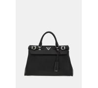 Bolso con cremallera Guess Levante negro