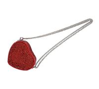 Bolso con forma de corazón con purpurina, bolso cruzado con lentejuelas brillantes, bolso de hombro con cadena, regalo de Valentín para mujeres y niñas, fiesta