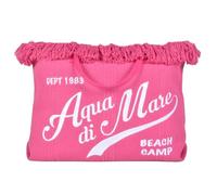 BOLSO CON FRANGE Y BORDADO PEQUEÑO 100% PL AQUA DI MARE