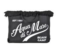 BOLSO CON FRANGE Y BORDADO PEQUEÑO 100% PL AQUA DI MARE