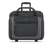 Bolso con ruedas para ordenador port?til Solo New York Bryant, color negro y gris, 14" x 16,8" x 5" (PT136)