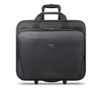 Bolso con ruedas para portαtil Solo New York Empire. Maletνn con ruedas para mujer y hombre. Se adapta a portαtiles de hasta 17,3 pulgadas - Negr