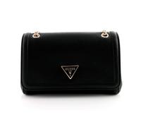 Guess Noelle Bolso de hombro negro, imitación de cuero, mujer