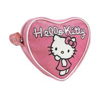Bolso Corazón Hello Kitty Niñas - Bolso de Mano Infantil Hello Kitty Ligero y Resistente con Cremallera, Complemento Moda Infantil Niña, 3 a 10 Años