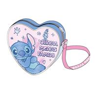 Bolso corazon niñas Stitch con diseño infantil - Bolso corazon licencia Stitch para regalo y uso diario
