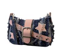 Bolso Creativo con Diseño De Estrella para Axila Hombro A para Mujer Estilos Retro Bolsos Cruzados Trabajo Accesorios Estilo Punk