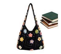 Bolso Crochet Bolsa Playera Boho Floral