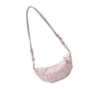 Bolso cruzado artístico de encaje con forma de bola de masa hervida, práctico compartimento espacioso para mujer, compacto pero espacioso, b, One Size