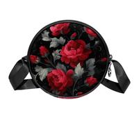 Bolso cruzado circular con diseño de faro marino para mujer, bolsas para teléfono móvil con cremallera, correas de hombro, Color138, 7x1.8 in