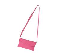 Bolso cruzado compacto de cuero permanente para mujer, múltiples funcionales, ranura para tarjetas, bolso de hombro fino, a