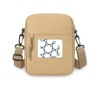 Bolso cruzado con estructura de combinación de unión molecular, monederos para teléfono celular, bolso de hombro, mini bolso