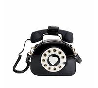 Bolso cruzado con forma de teléfono, bolso cruzado para mujer, bolso de mano con asa superior para niñas, bolsas grandes para mujeres para el trabajo, Negro, Talla única