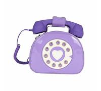 Bolso cruzado con forma de teléfono, bolso cruzado para mujer, bolso de mano con asa superior para niñas, bolsas grandes para mujeres para el trabajo, Morado (, Talla única