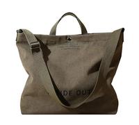 Bolso cruzado con gráfico de letras grunge, estilo gótico, japonés, Y2K, punk, hippie, bolso de mensajero, bolso alto oscuro, Verde, Talla única