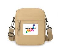 Bolso cruzado con la bandera de Japón Sun Tokyo Games para teléfono celular, bolso de hombro