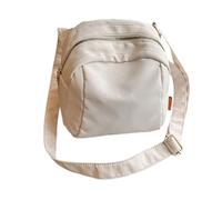 Bolso cruzado de color japonés resistente al desgaste, práctico tejido Oxfords con múltiples bolsillos interiores, correa ajustable, unisex, uso diario, casual, resistente al desgaste, bolsa de hombro