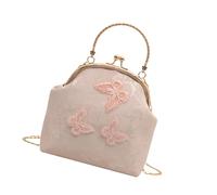 Bolso cruzado de estilo chino para mujer, bolso de mano, bolso de mano, bolso de mano, bolso de mano con beso, regalos de noche, bolso de mano, a, One Size