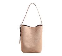 Bolso cruzado de gamuza sintética para mujeres y niñas, con correa ajustable, color sólido, gran capacidad, para viajes, compras, trabajo, uso diario, Khaki, 13.39 x 12.2 x 5.91 inches
