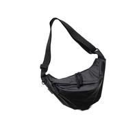 Bolso cruzado de media luna para mujeres y niñas, bolso hobo de moda con correa ajustable y bolsillos traseros, bolsas de hombro impermeables