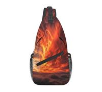 Bolso cruzado en el pecho The Desert at Dawn para hombre y mujer, bandolera de hombro, informal, de moda, para viaje, tipo mochila tipo bandolera