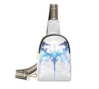 Bolso cruzado impermeable para viajes, Flecha azul, 1 talla, Flecha azul, 1 talla
