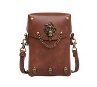 Bolso Cruzado Medieval Único para Mujer De Hombro Festival Teléfono Viajes Diarios Y Eventos Hombro Steampunk