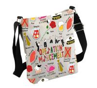 Bolso cruzado musical para amantes de la música, regalo para fanáticos del teatro, mercancía musical, regalo de música dramática, Bolsa de oper-m