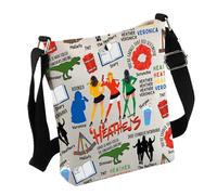 Bolso cruzado musical para amantes de la música, regalo para fanáticos del teatro, mercancía musical, regalo de música dramática, Heathbag