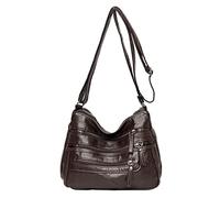 Bolso cruzado para mujer, casual, correa ajustable, bolso de hombro para mujer, bolso de cuero para laptop, Bw1, Talla única